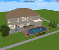 3D Fiberglass Pool Designs